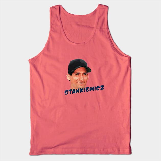 Andy Stankiewicz Tribute Tank Top by Bleeding Yankee Blue